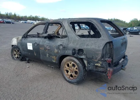 2001 Acura Mdx from USA, damaged, VIN 2HNYD18861H509976